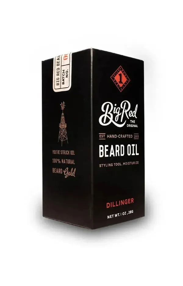 Big Red Beard Oil - Dillinger - 1 oz.