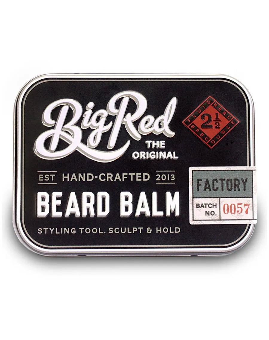 Big Red Beard Balm - Factory - 2.5 oz. Tin