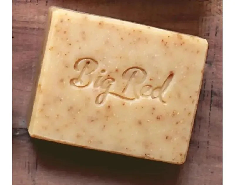 Big Red Bentonite Clay Soap - Unscented