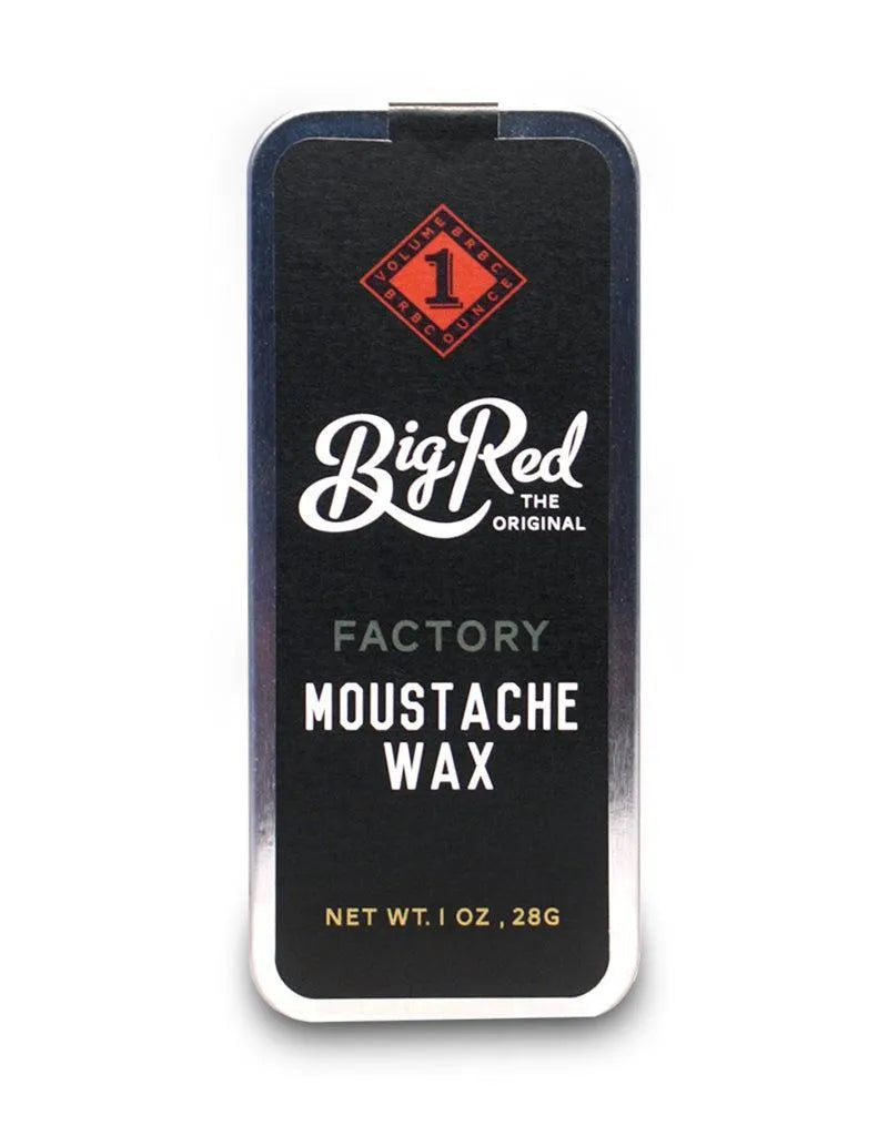 Big Red Moustache Wax - Factory - 1 oz.