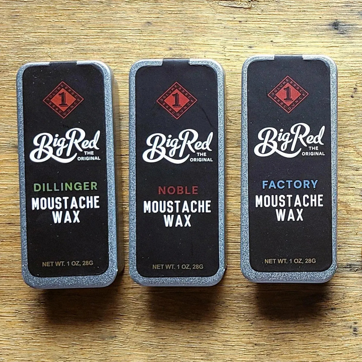 Big Red Moustache Wax