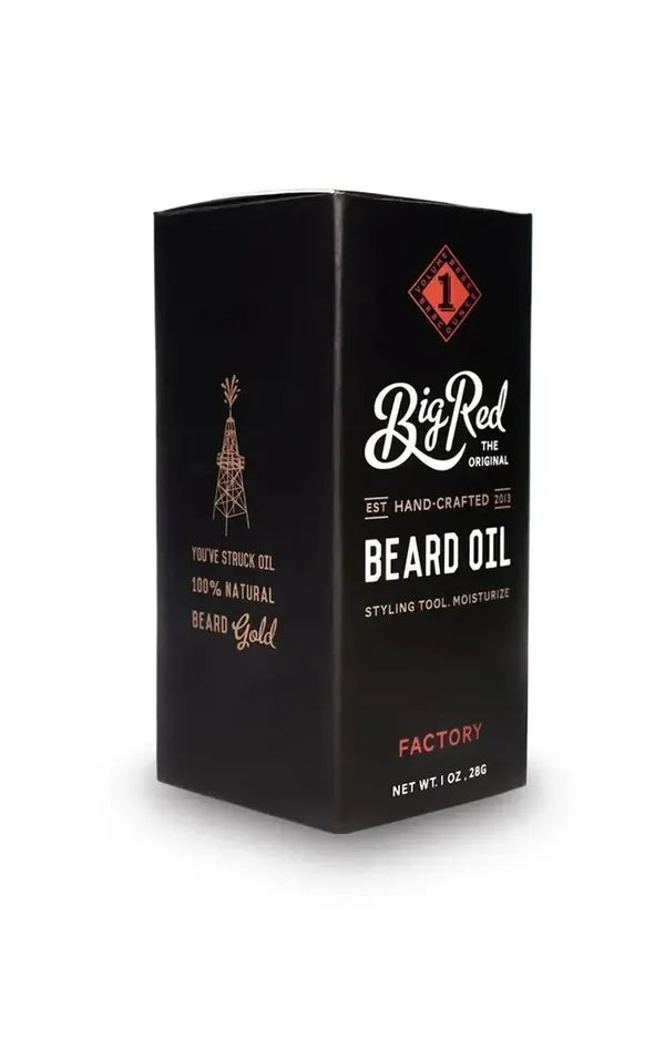 Big Red Beard Oil - Factory - 1 oz.