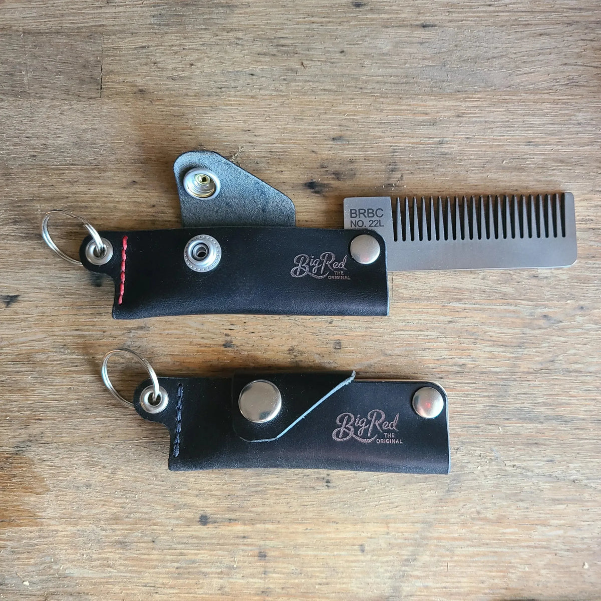 Big Red Beard Combs - No. 22 - Stainless Steel