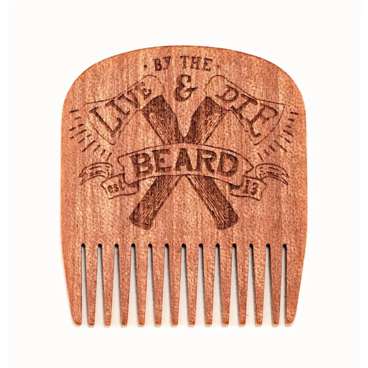 Big Red Beard Combs - No. 5 - Design Series