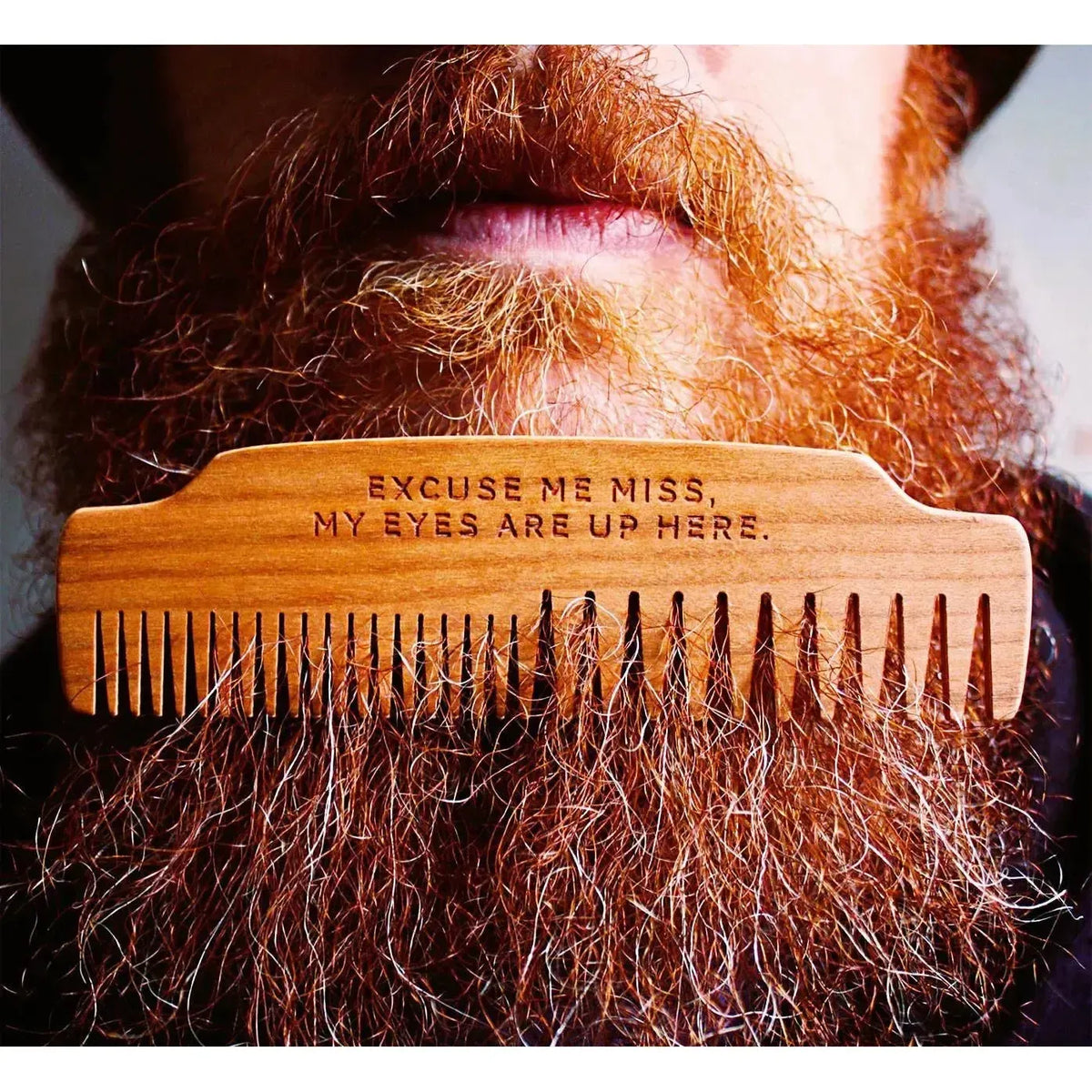 Big Red Beard Combs - No. 53 - Free Engraving