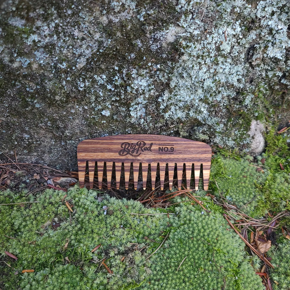 Big Red Beard Combs - No. 9 - Design Series