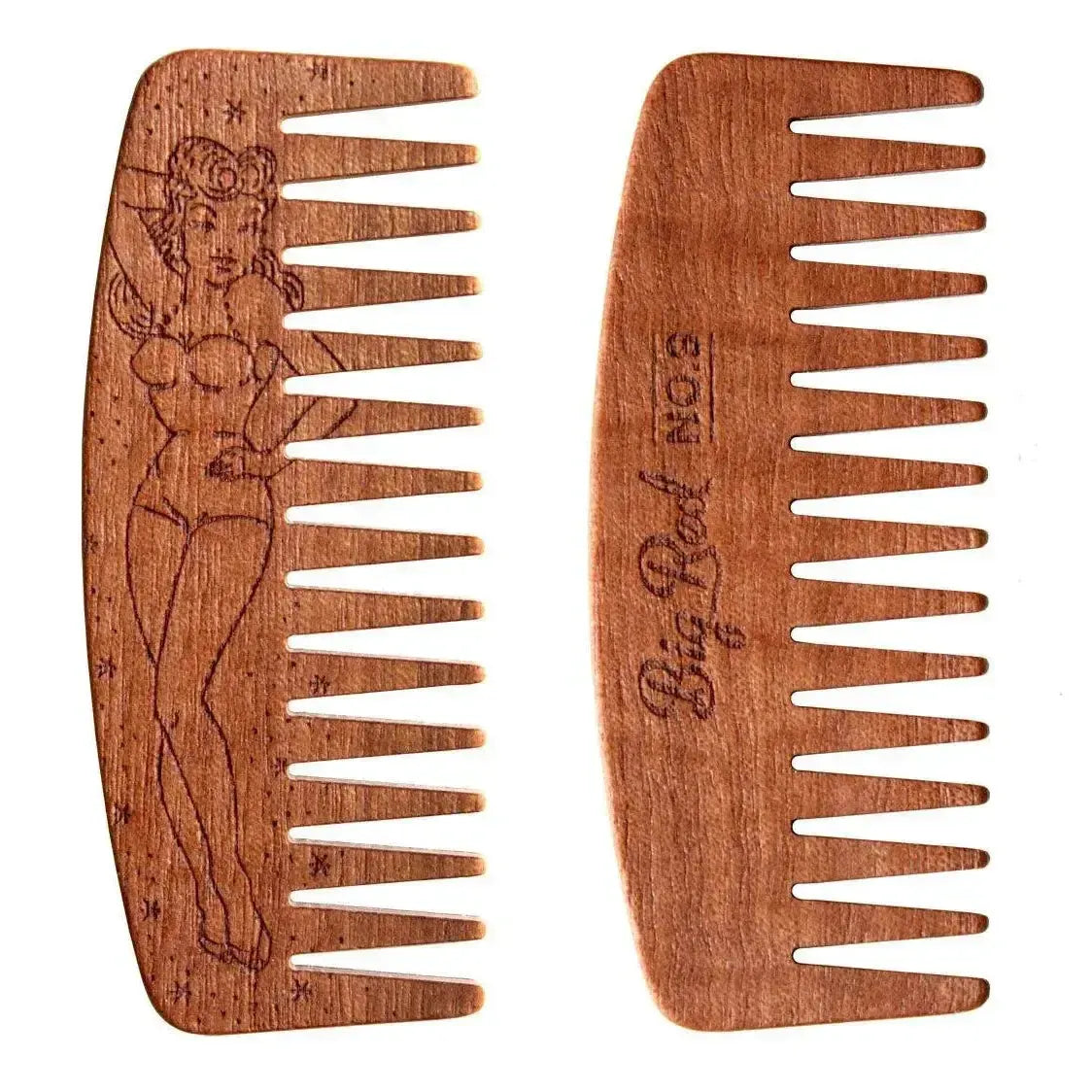 Big Red Beard Combs - No. 9 - Design Series
