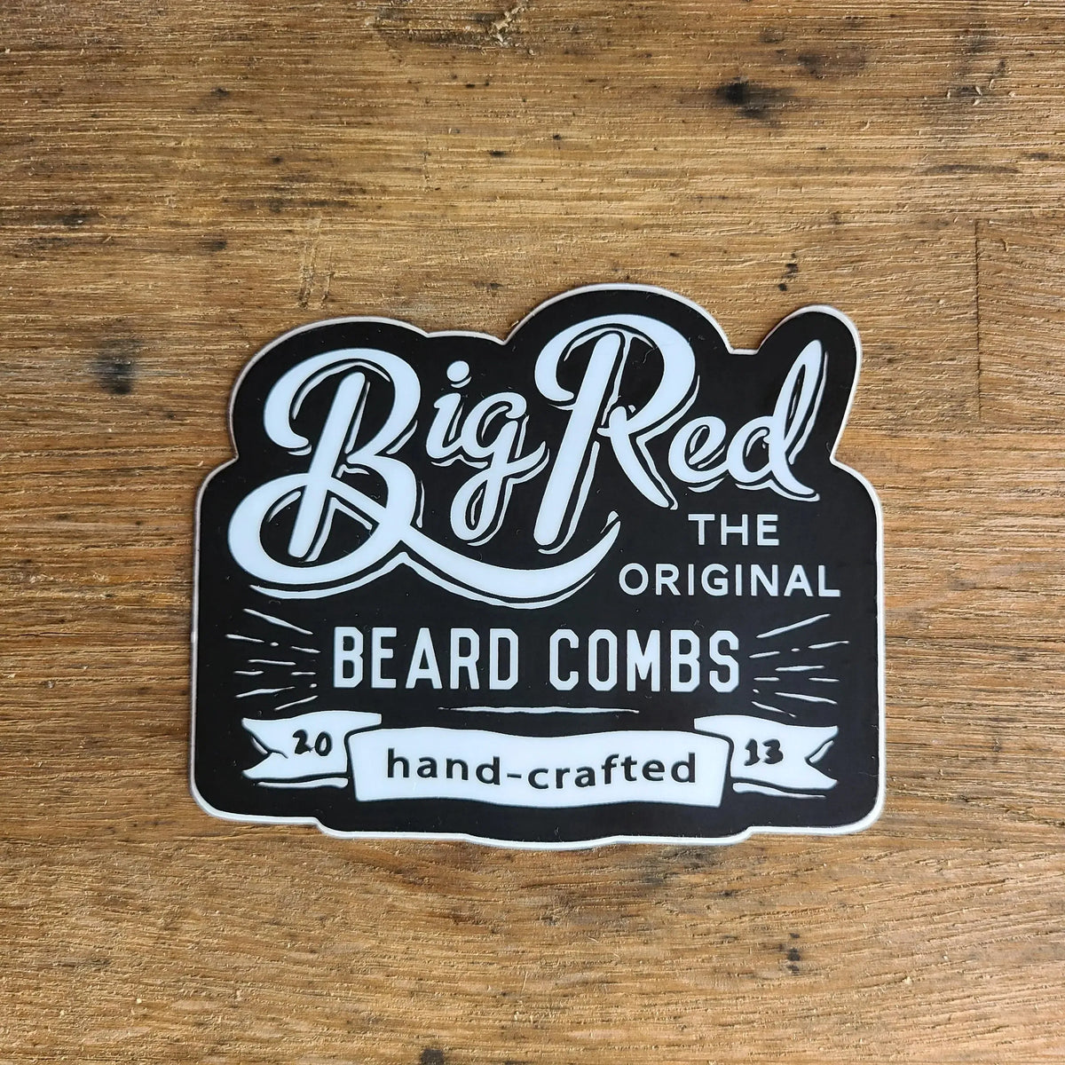 Big Red Beard Combs - Sticker Pack (4)