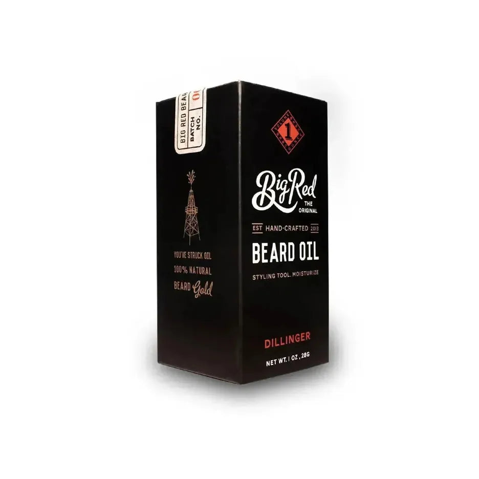 Big Red Beard Oil - Dillinger - 1 oz.