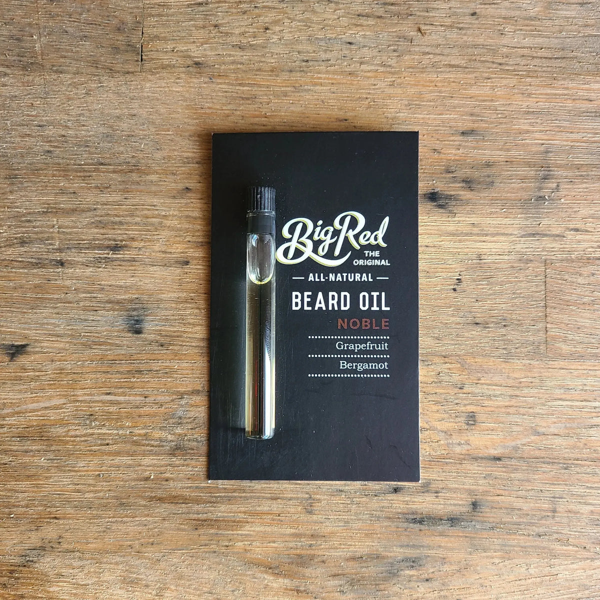 Big Red Beard Oil Sample - Noble - 0.23 oz.