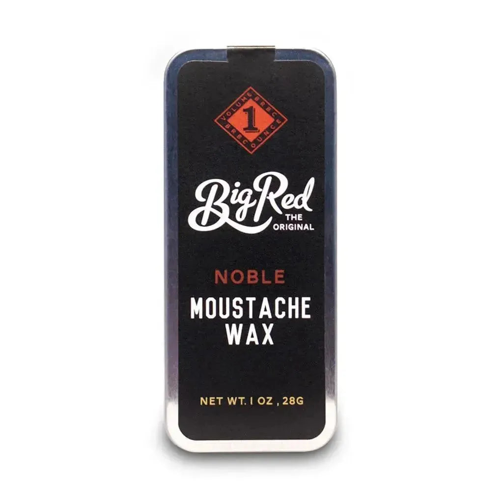Big Red Moustache Wax - Noble - 1 oz.