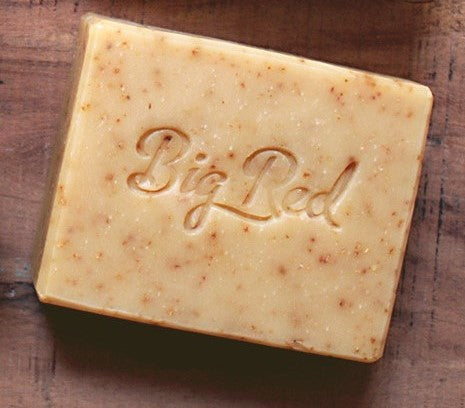 Big Red Bentonite Clay Soap - Unscented