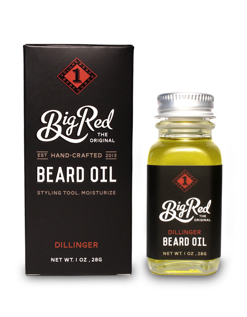 Big Red Beard Oil - Dillinger - 1 oz.