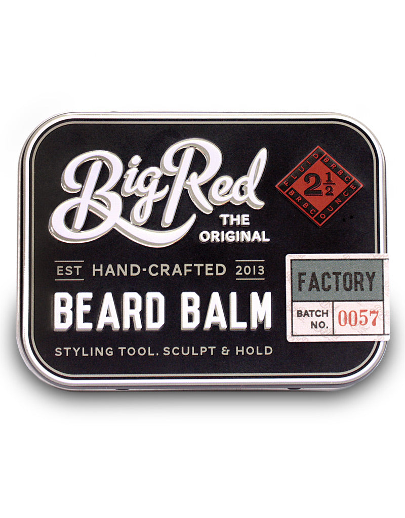 Big Red Beard Balm - Factory - 2.5 oz. Tin