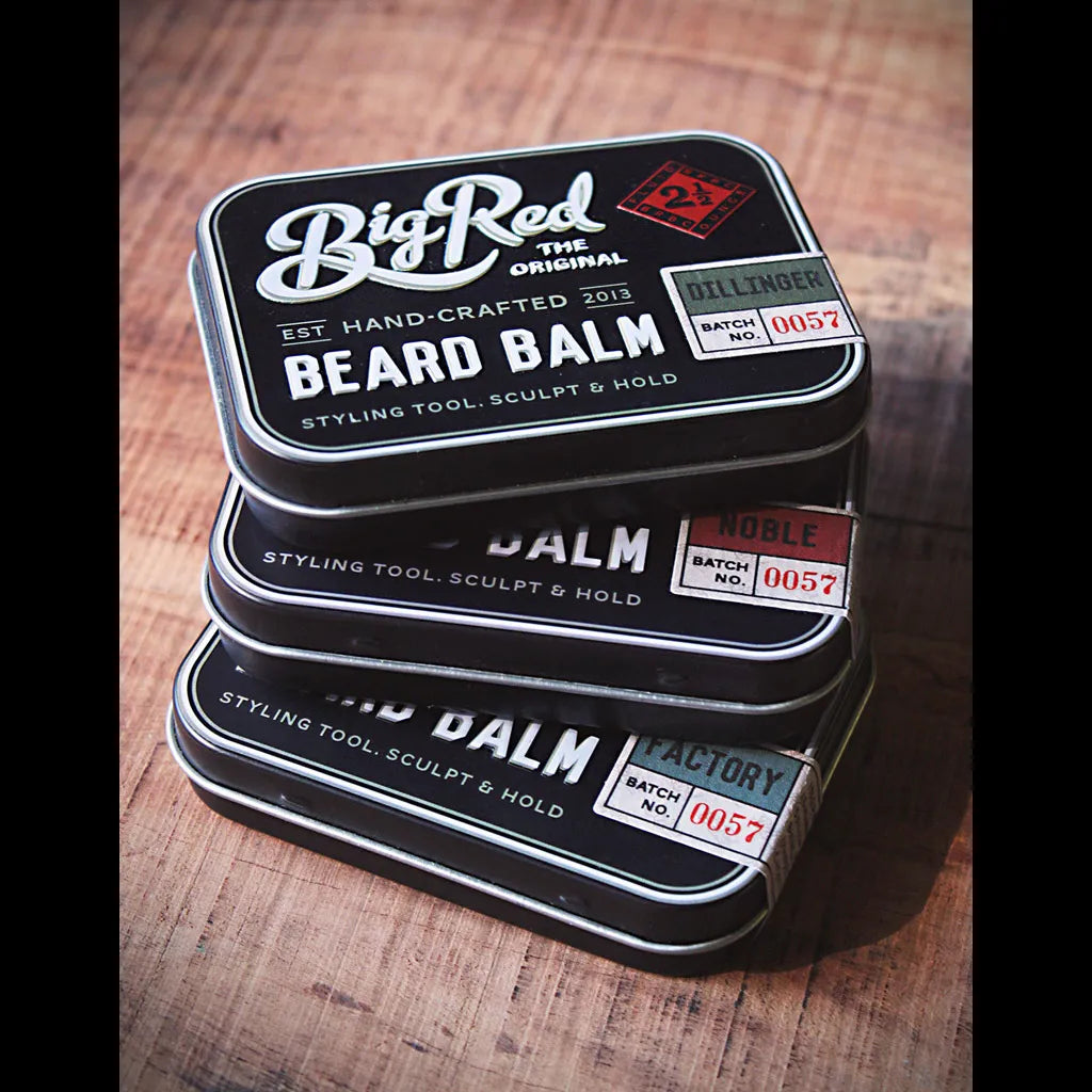 Big Red Beard Balm - Dillinger - 2.5 oz. Tin