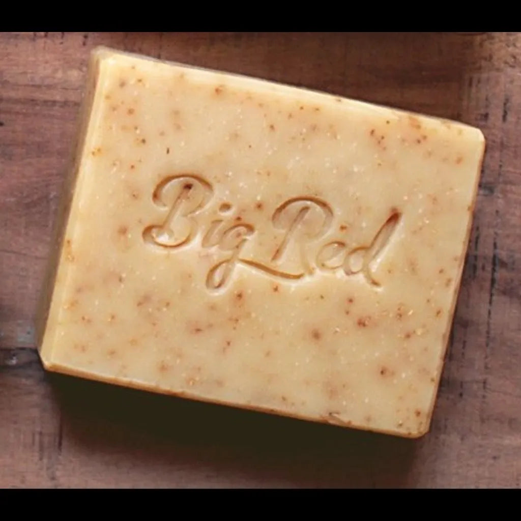 Big Red Bentonite Clay Soap - Unscented