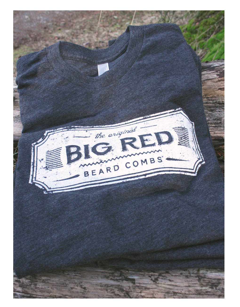 Big Red Beard Badge T-Shirt