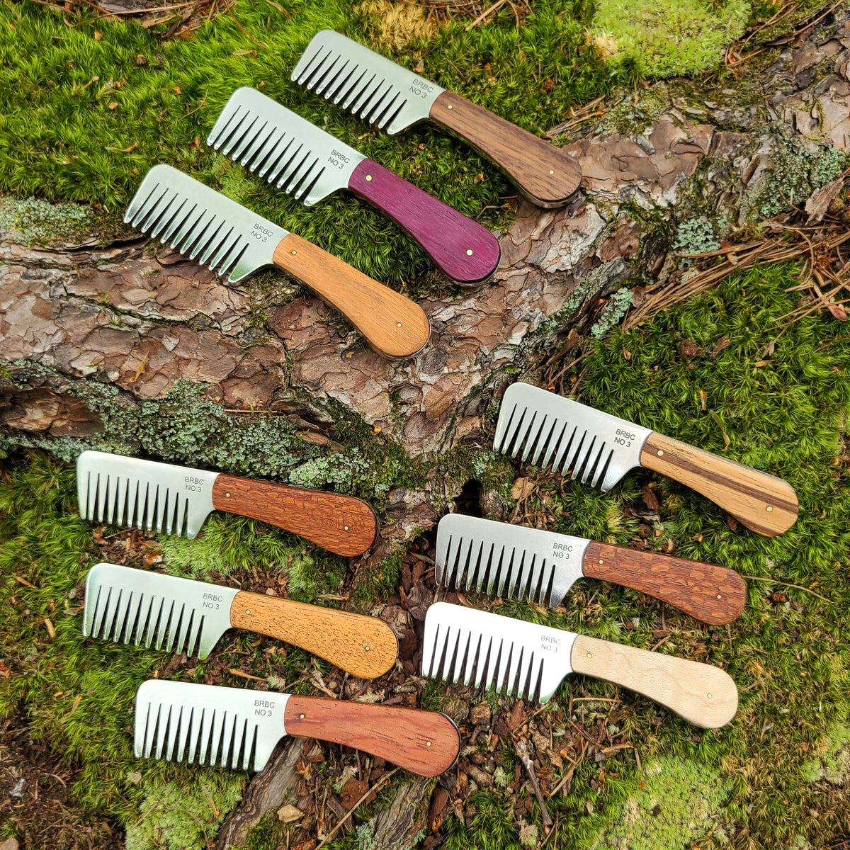 Big Red Beard Combs - No. 3 - Stainless Steel