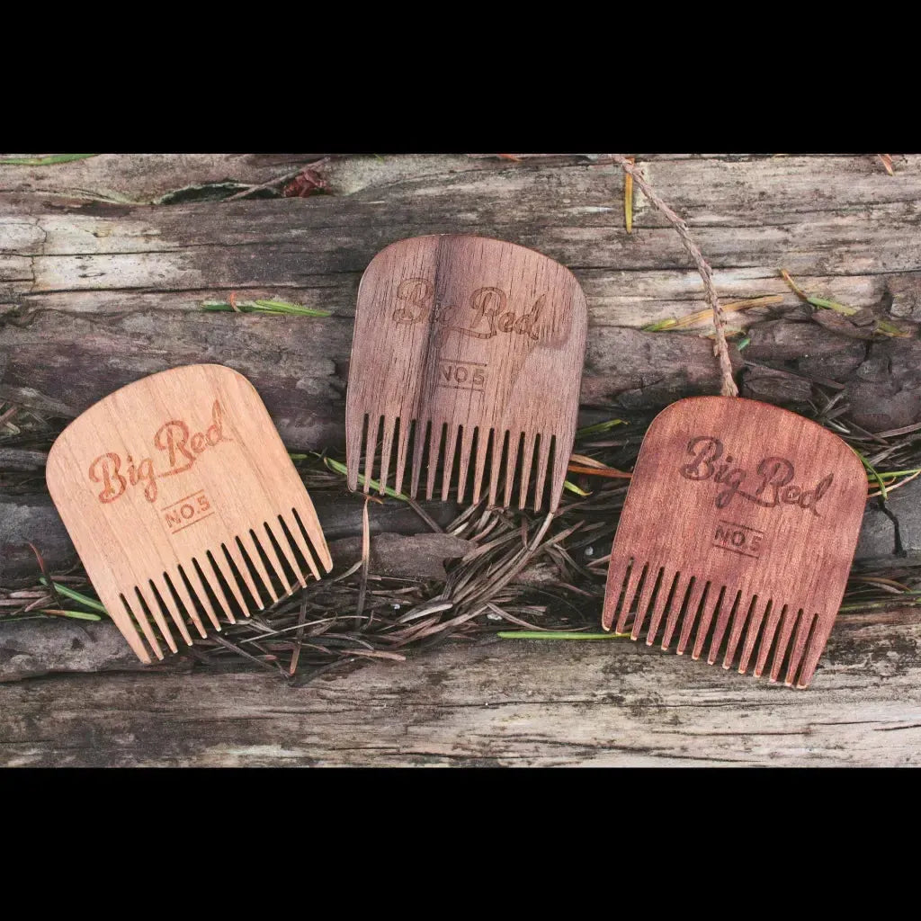 Big Red Beard Combs - Essential Carry Kit