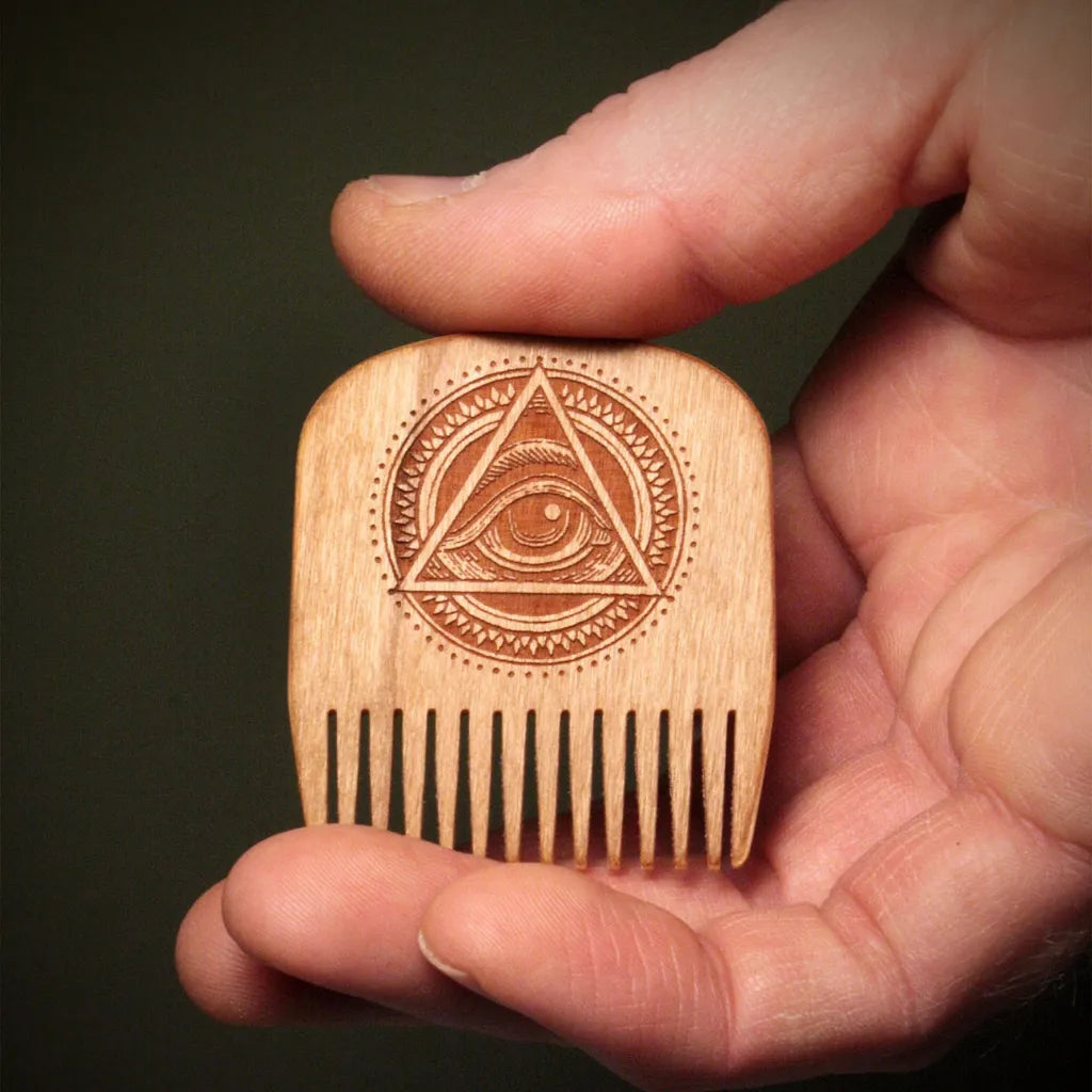 Big Red Beard Combs - No. 5 - Design Series